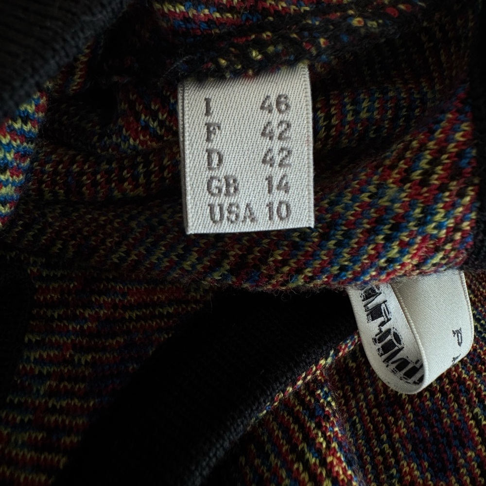 Gorgeous Philosophy di lorenzo Serafini wool dress sz 10 - Picture 9 of 14